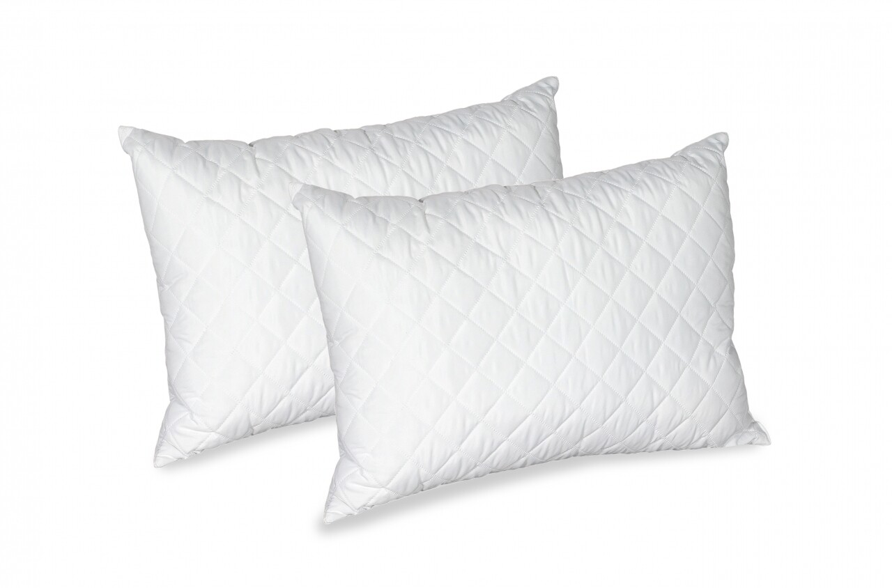 Set 2 perne Alcam, microfibra matlasata, 50x70 cm - imagine 4